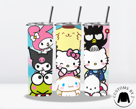 Hello Kitty & Friends 20oz Stainless Steel Tumbler