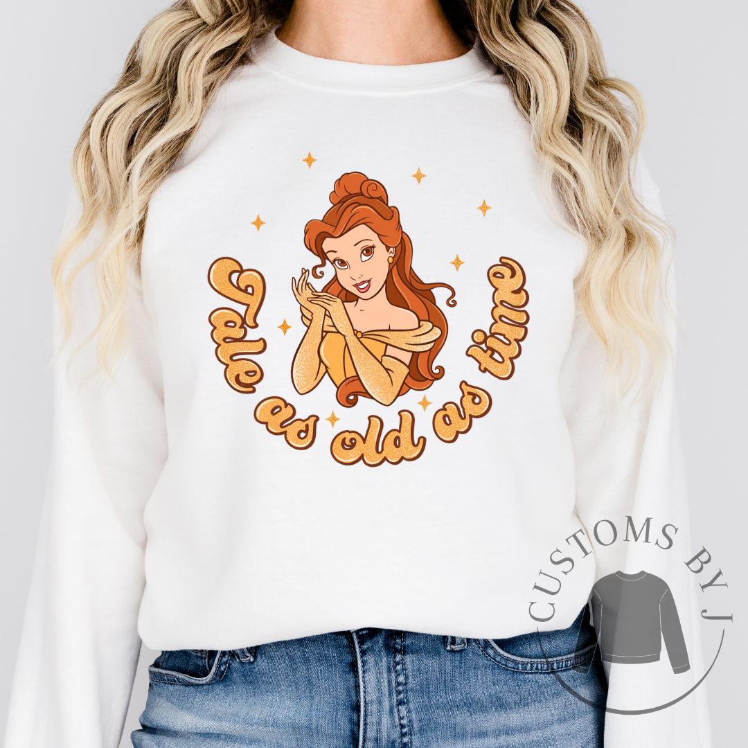 Belle Tale As Old As Time Unisex Sweatshirt