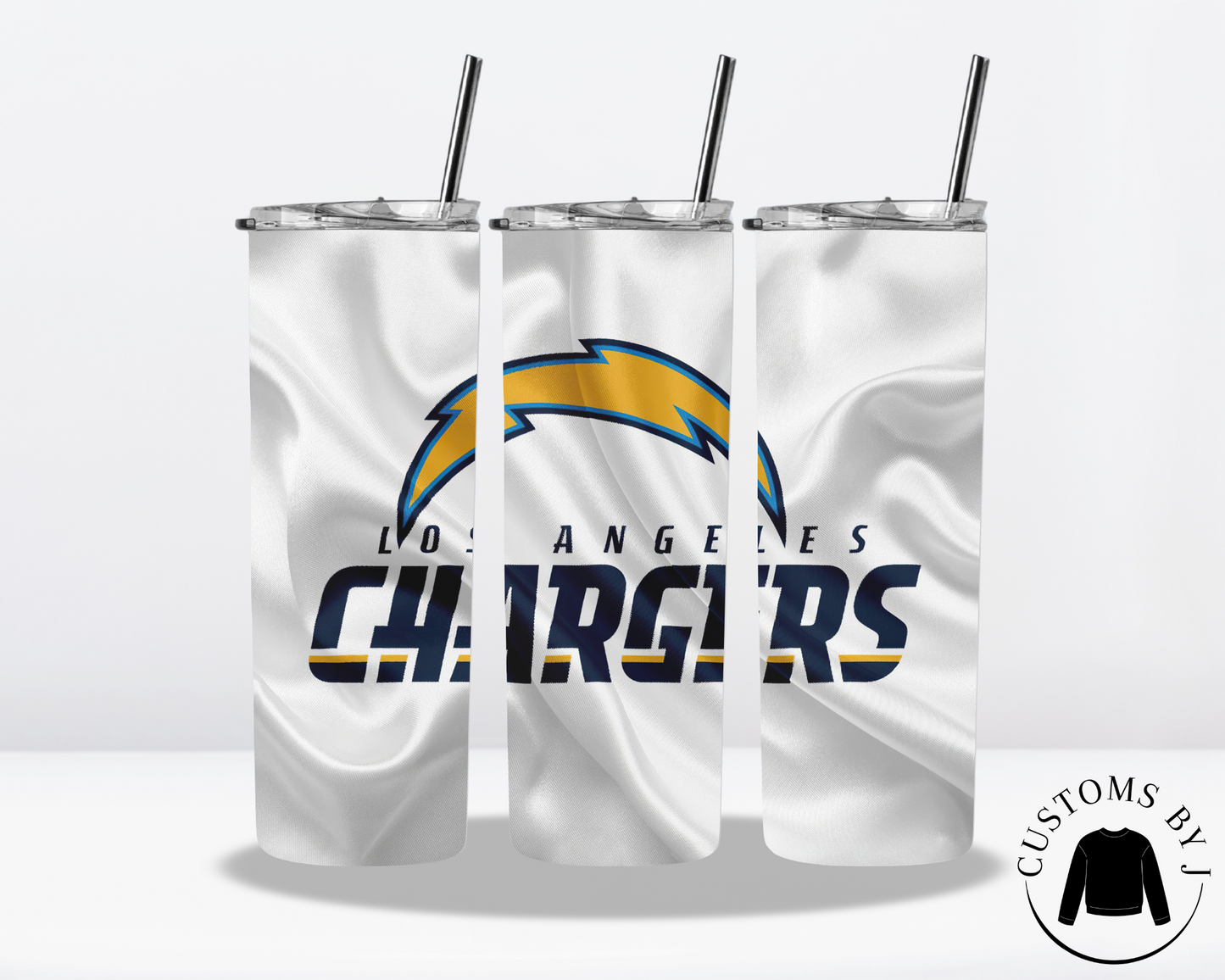 NFL Football Chargers 20oz Stainless Steel Tumbler