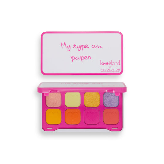 Love Island x Makeup Revolution My Type on Paper Dynamic Eyeshadow Palette