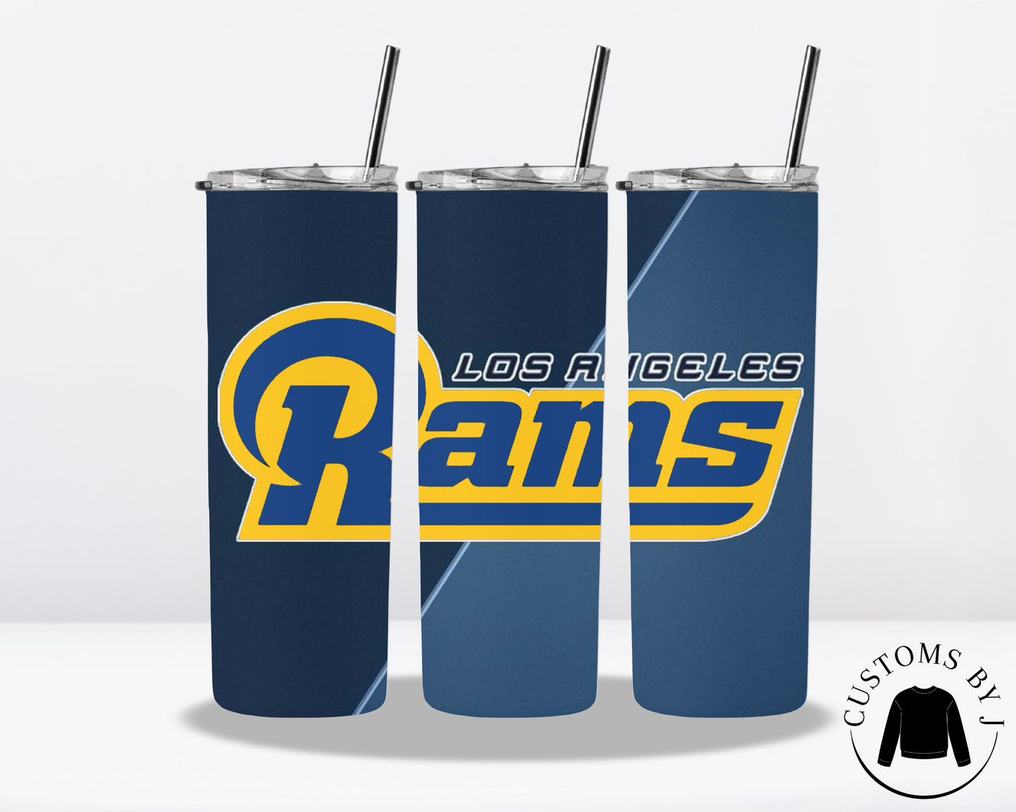 Football LA Rams 20oz Stainless Steel Tumbler