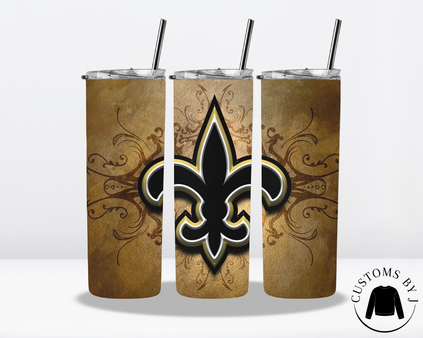 NFL Football New Orleans Saints 20oz Stainless Steel Tumbler