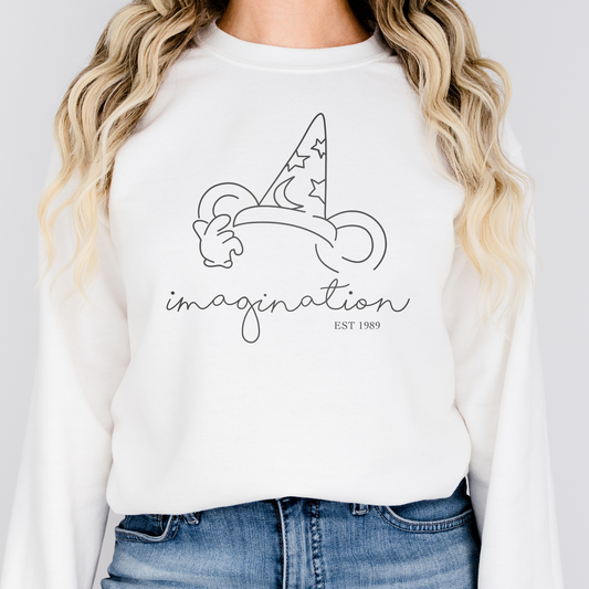 Mickey's Imagination Unisex Sweatshirt