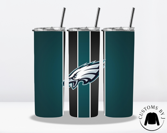 NFL Football Philadelphia Eagles 20oz Stainless Steel Tumbler