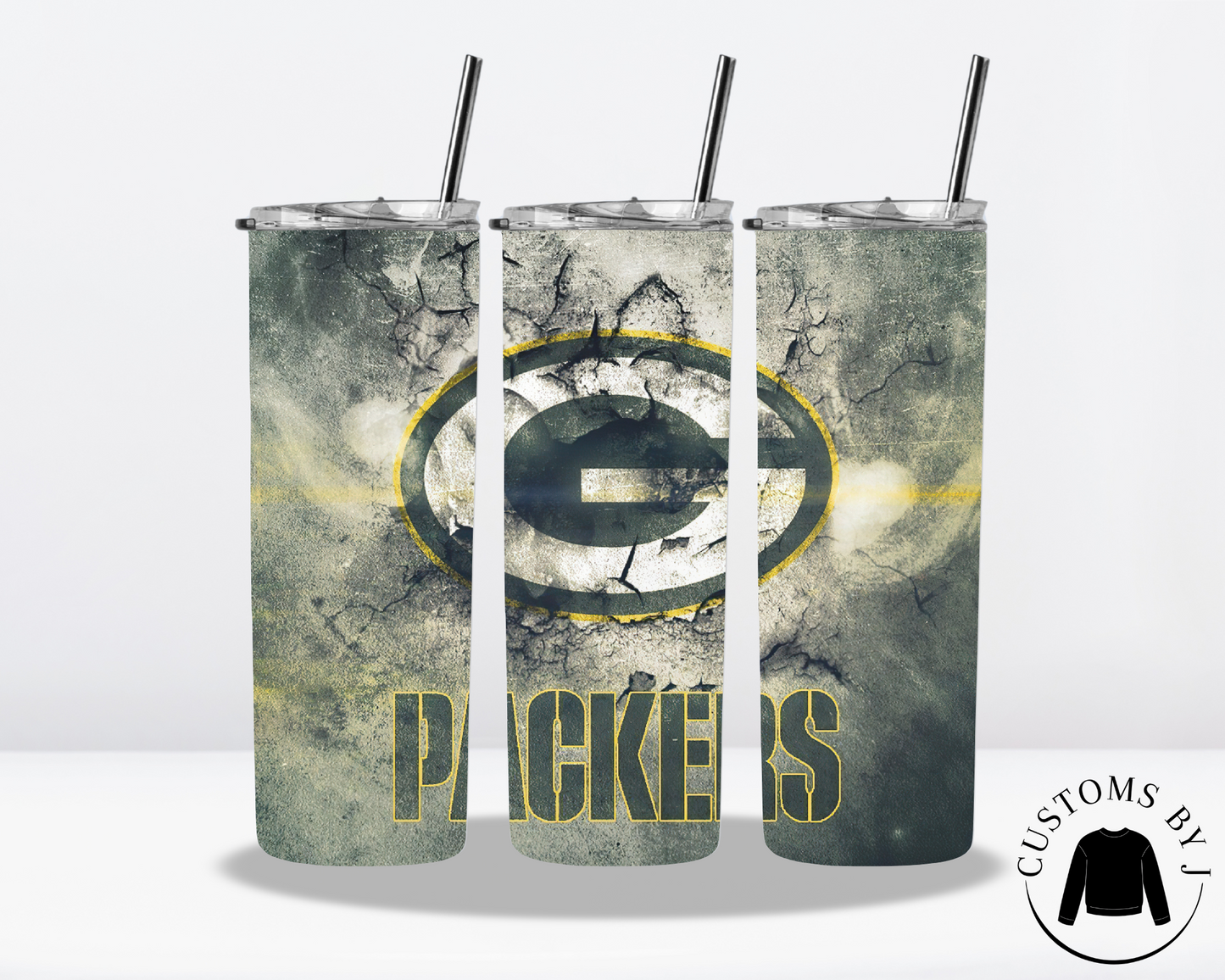 Football Green Bay Packers 20oz Stainless Steel Tumbler