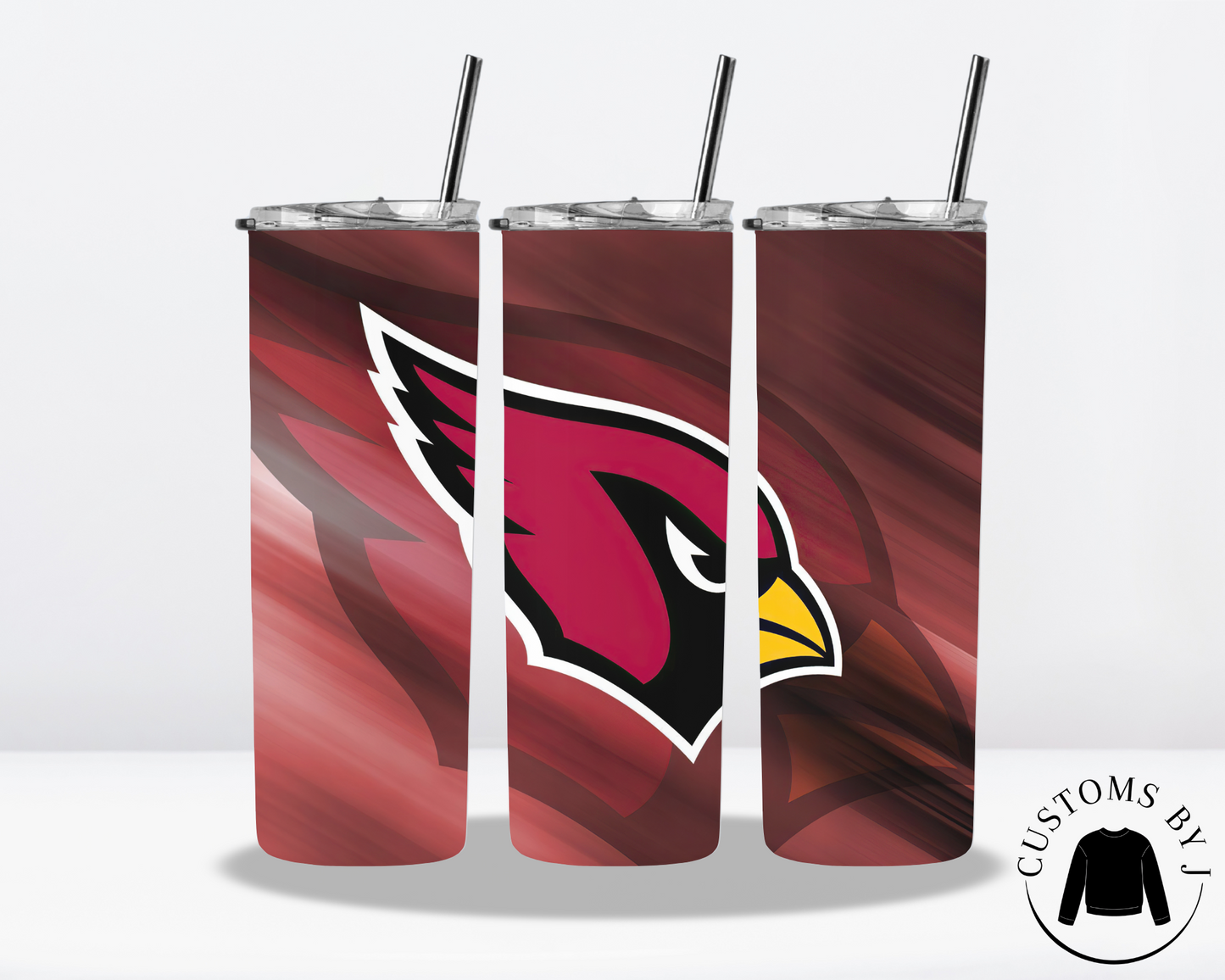 NFL Football Arizona Cardinals 20oz Stainless Steel Tumbler