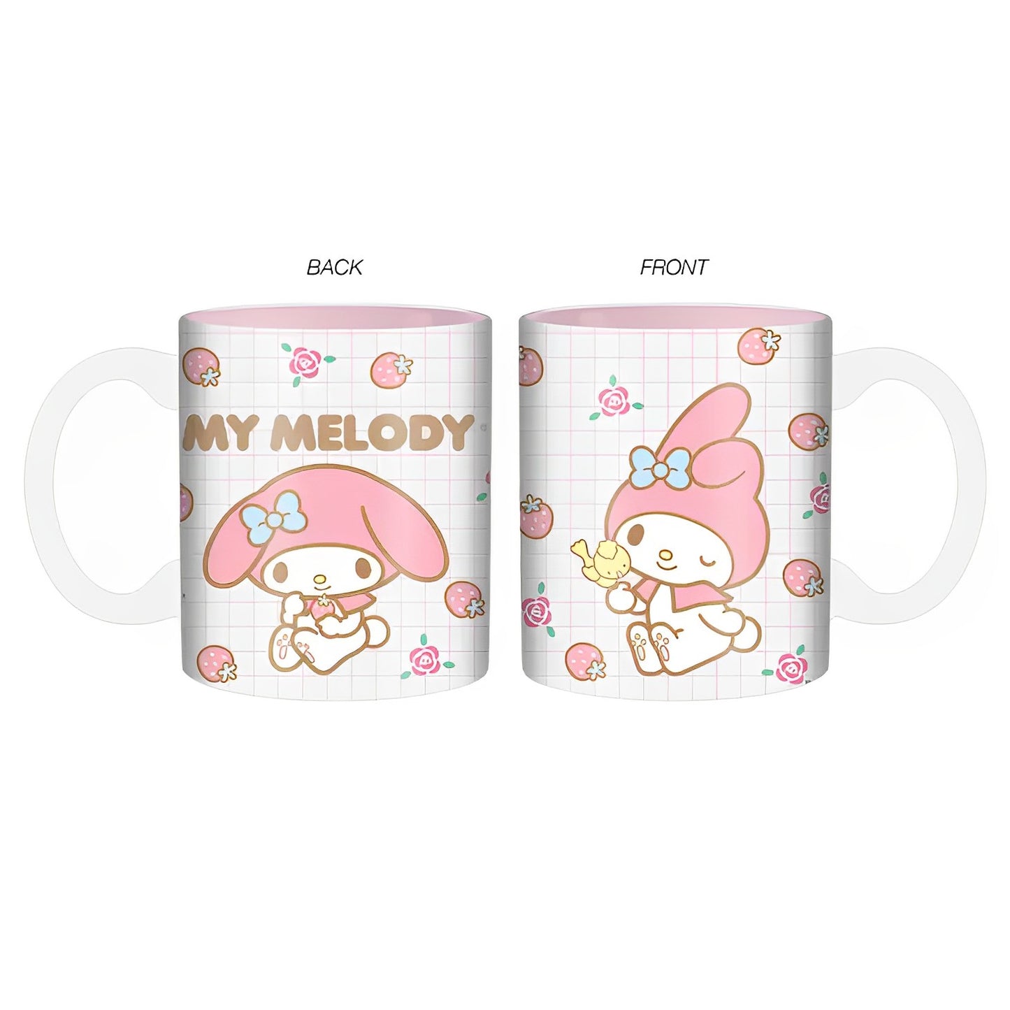 Silver Buffalo Sanrio My Melody 20oz Ceramic Mug