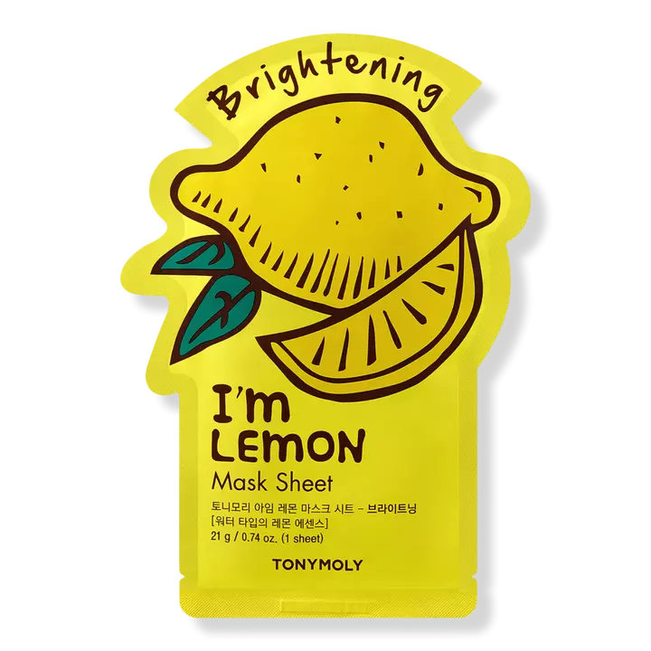 Tonymoly I Am Lemon Brightening Sheet Mask