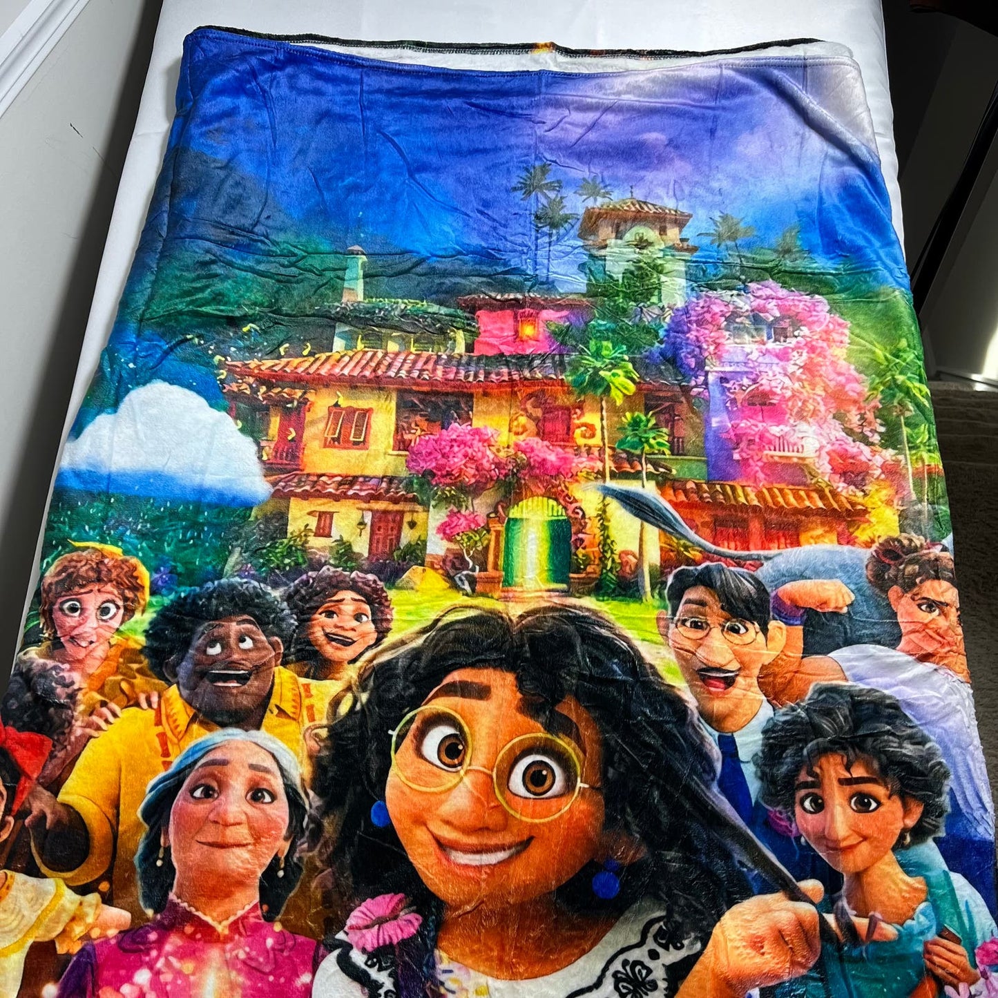 Disney Movie Encanto- Style 1 Ultra Soft Oversized Micro-Fleece Throw Blanket 60 x 80 in