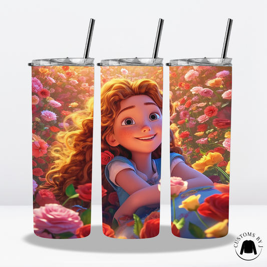 Alice Art Style 20oz Stainless Steel Tumbler