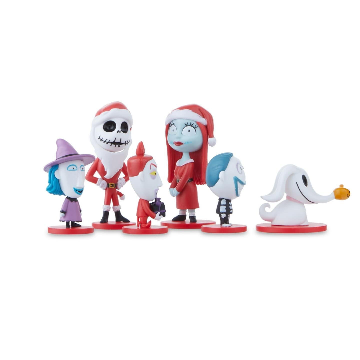 Nightmare Before Christmas 30th Anniversary Christmas 6pc Figurine Set