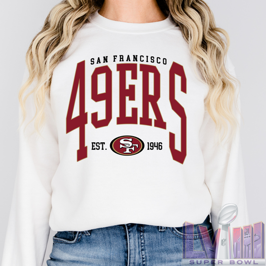 San Fransisco 49ers Football Unisex Sweatshirt