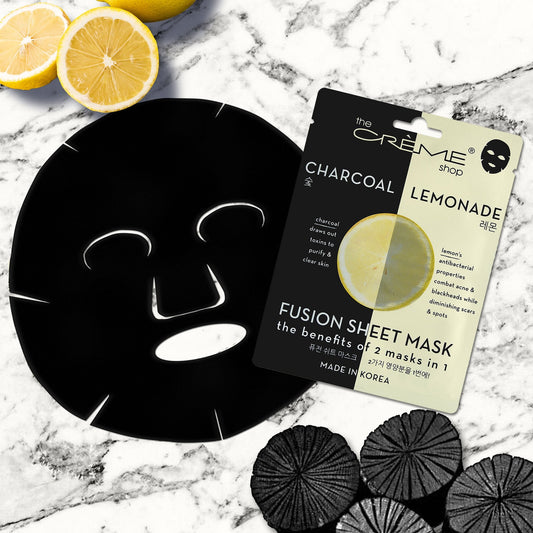 The Creme Shop Charcoal & Lemon Fusion Sheet Mask