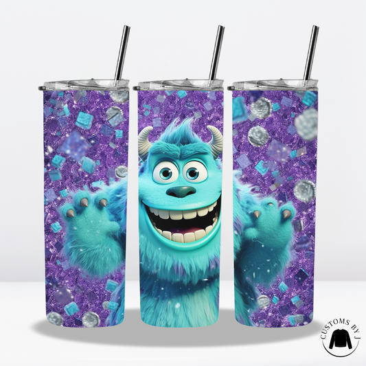 Sully Art Style 20oz Stainless Steel Tumbler