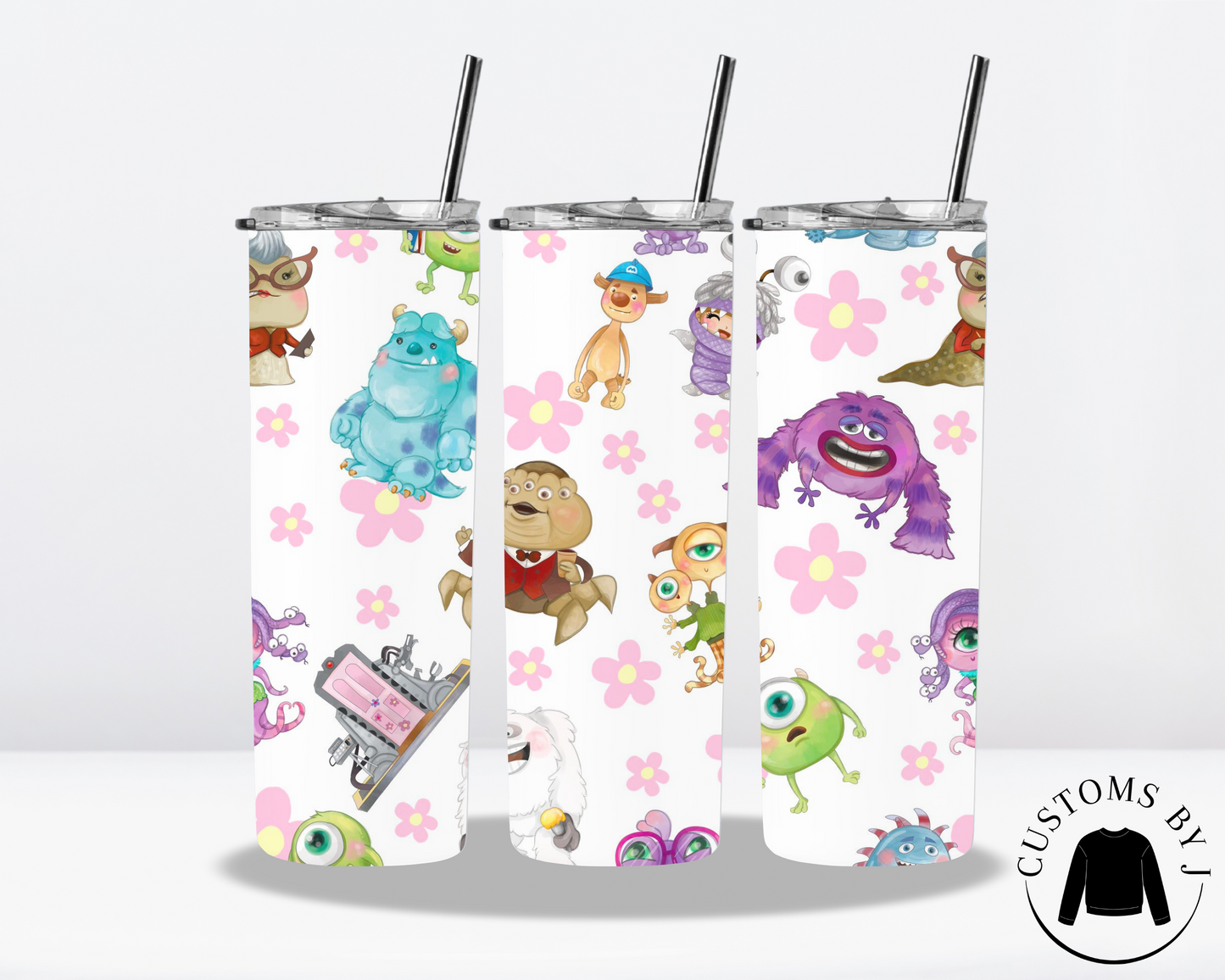 Baby Monsters Inc Crew 20oz Stainless Steel Tumbler