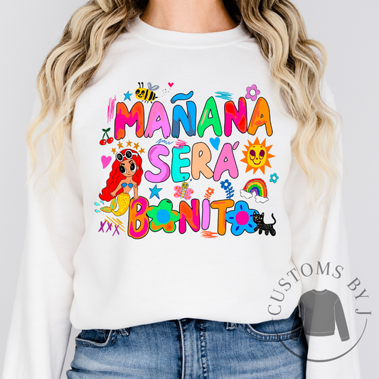 Mañana Será Bonito Karol G Album Unisex Sweatshirt