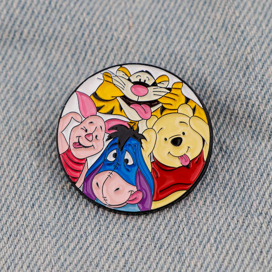 Winnie the Pooh ‘Silly Faces’ Enamel Pin