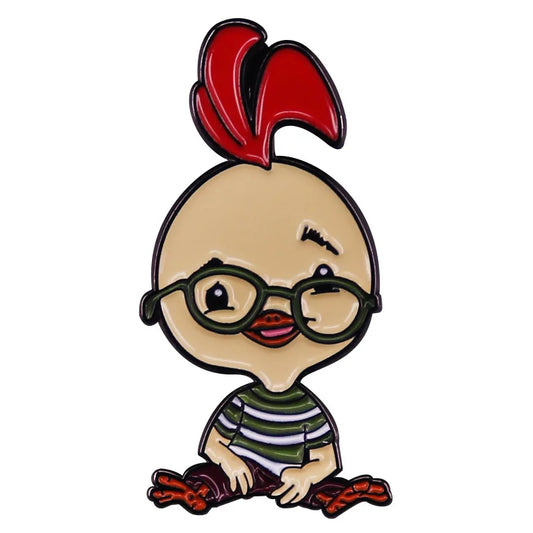 Chicken Little Metal Enamel Pin