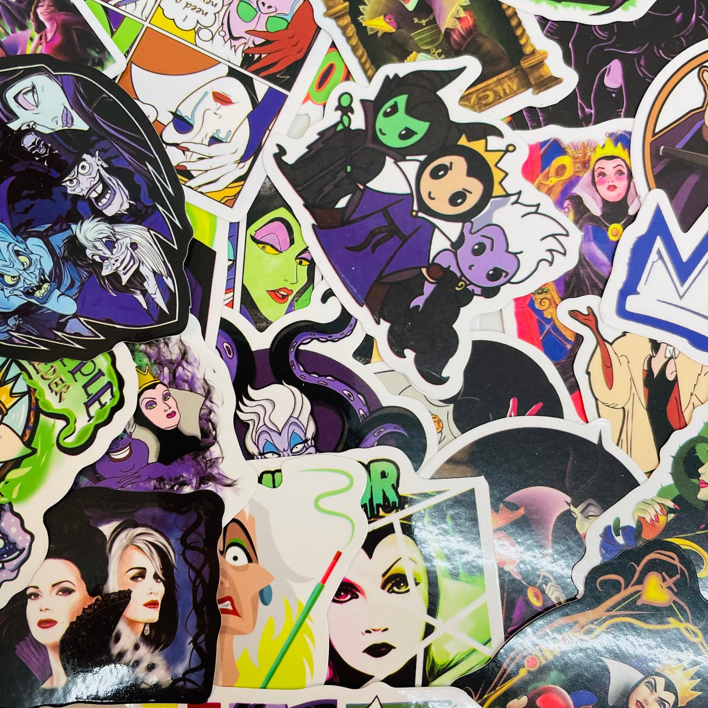 Disney Villains Random Water Resistant 6ct Sticker Pack