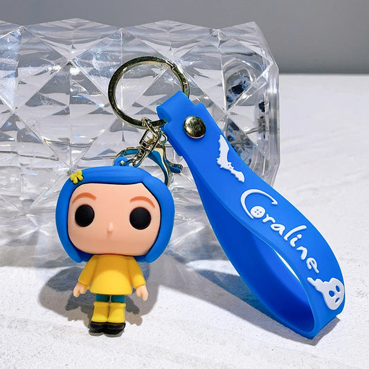 Tim Burton Coraline 3D Keychain