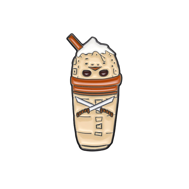 Jason Voorhees Friday The 13th Horror Frappe Enamel Pin