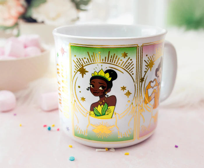 Silver Buffalo Princess "I Make My Own Magic" Foil Ceramic Mug | Holds 20 Ounces