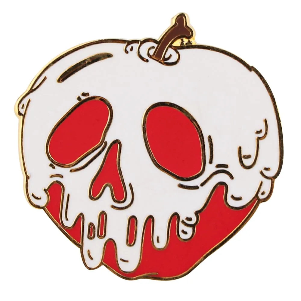 Evil Queen Poison Apple Large Enamel Pin