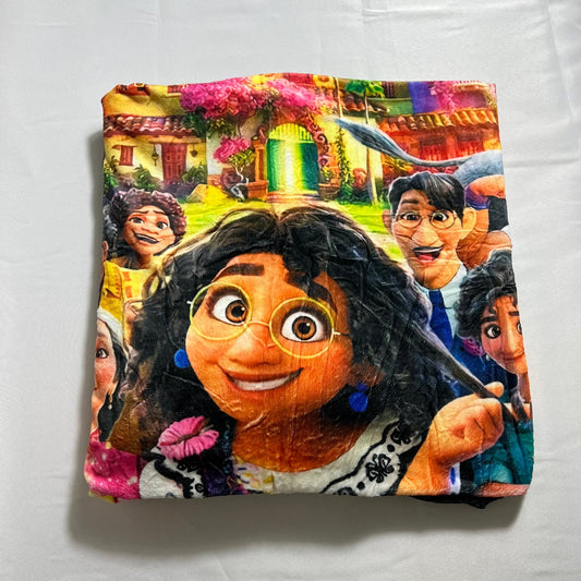 Disney Movie Encanto- Style 1 Ultra Soft Oversized Micro-Fleece Throw Blanket 60 x 80 in