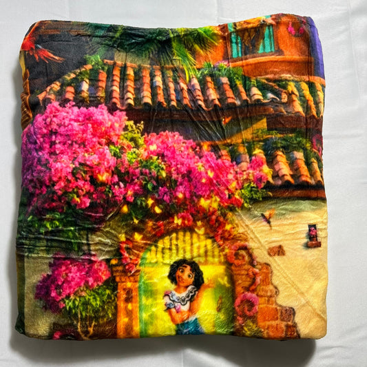 Disney Movie Encanto Style2 Ultra Soft Oversized Fleece Throw Blanket 80x60 in