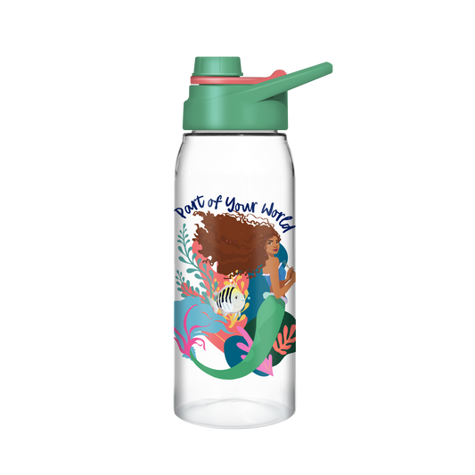 Silver Buffalo - The Littler Mermaid 28oz WB with Screw Lid