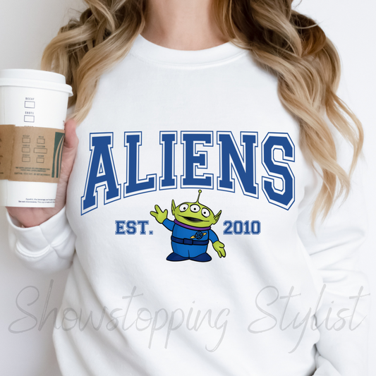 Alien EST. Custom Sweatshirt