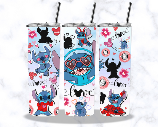 V-Day Stitch 20oz Stainless Steel Tumbler