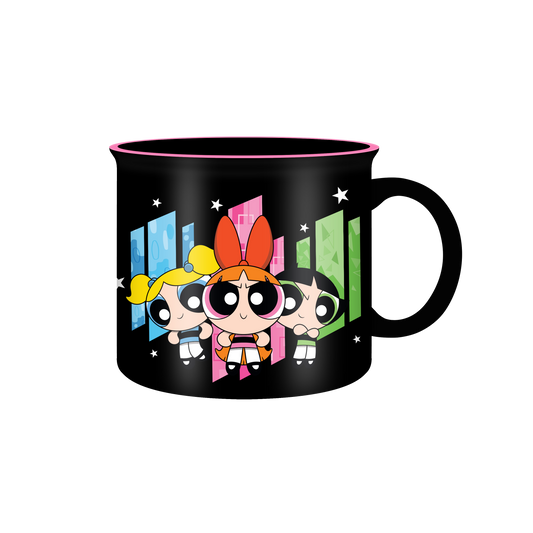 Silver Buffalo - Power Puff Girls Trio 20oz. Ceramic Camper Mug