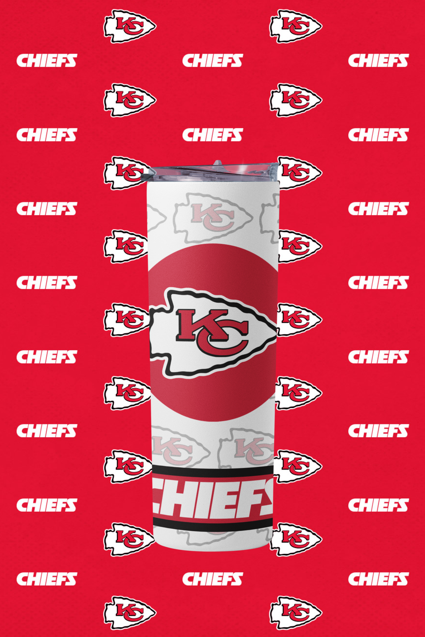 Kansas City Chiefs Game Day 20oz Stainless Steel Tumbler