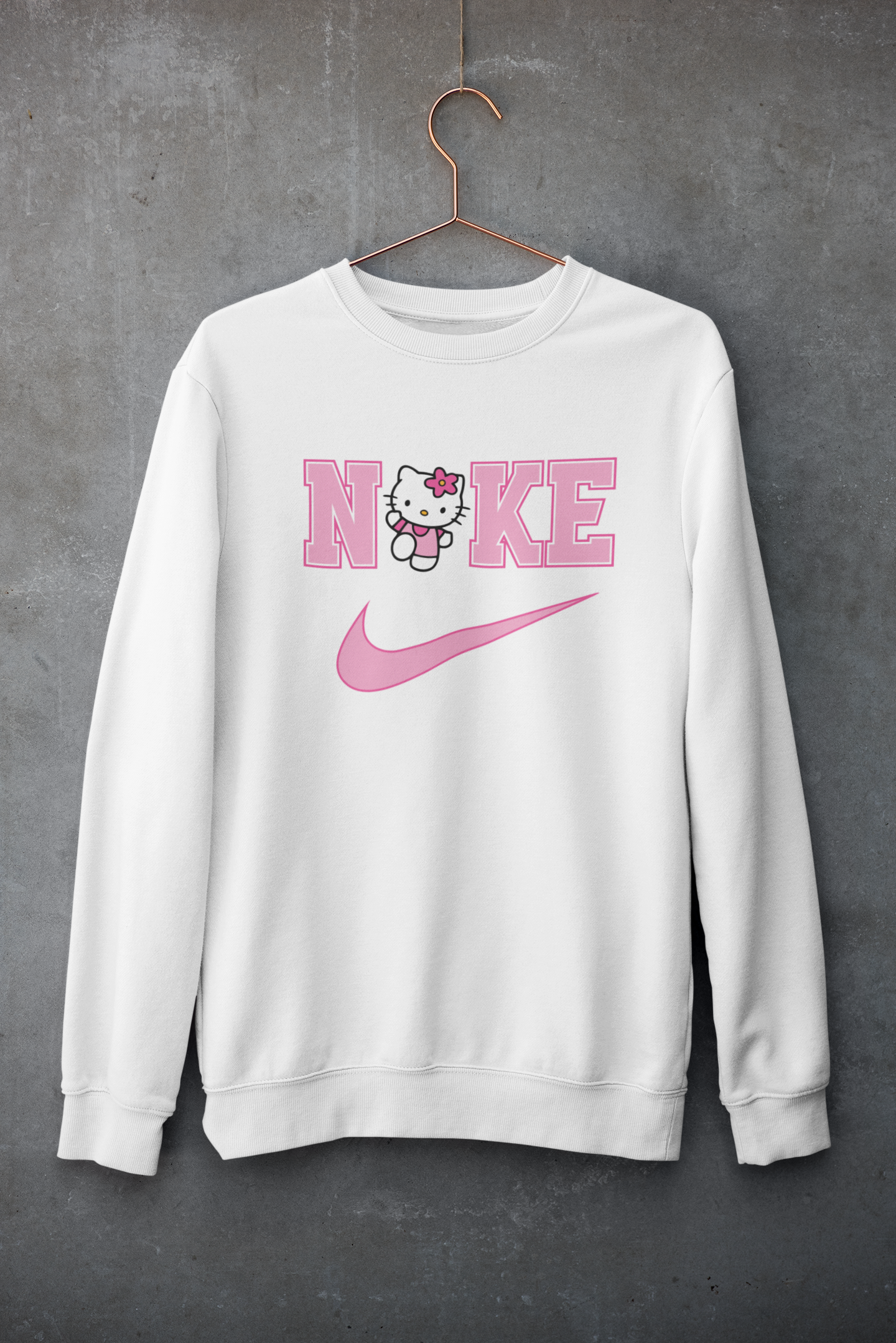 Pink Kitty Cute Sweatshirt