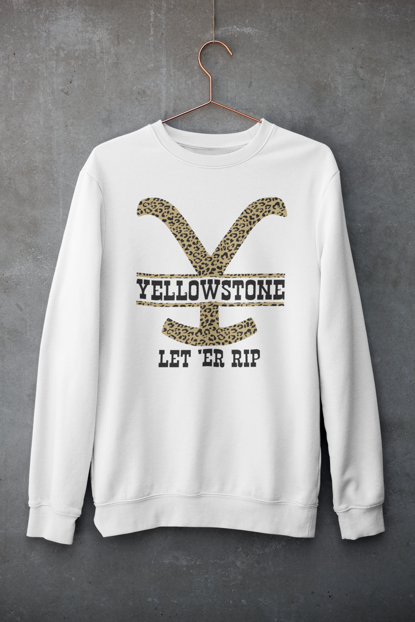 Cheetah Yellowstone Logo Sweatshirt