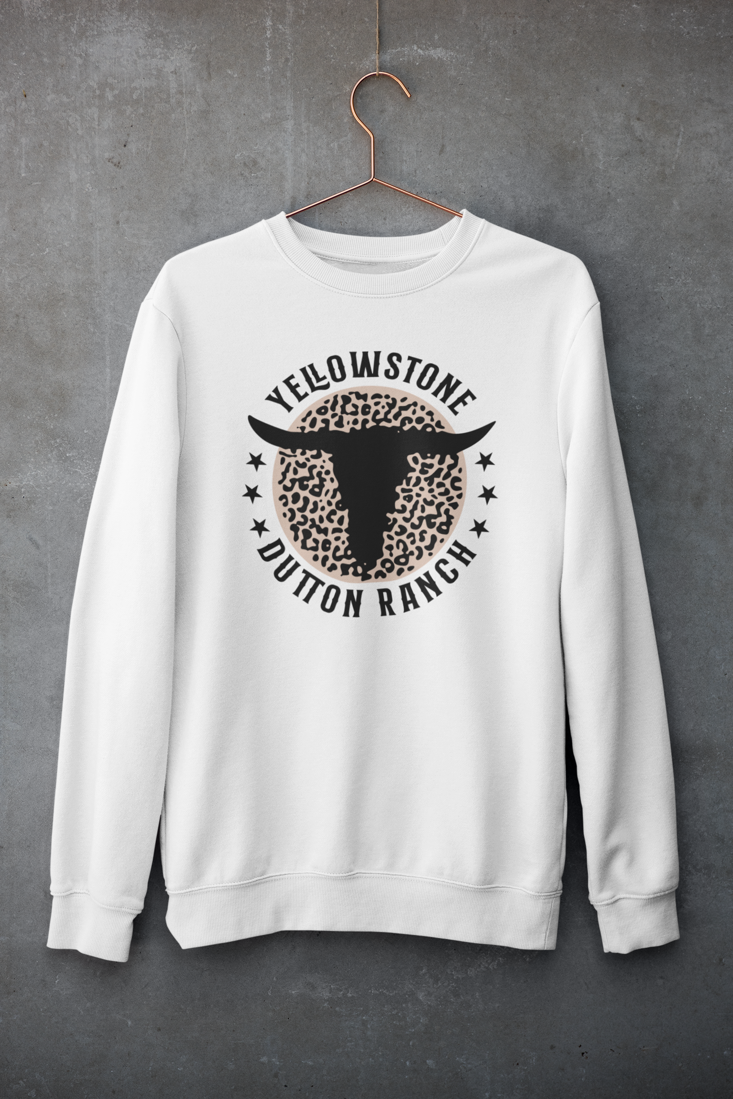 Yellowstone Cheetah Dutton Ranch Sweatshirt